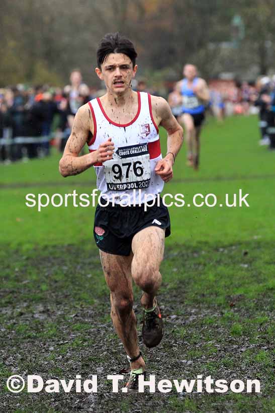 Junior Men, 2022 British Athletics Cross Challenge, Sefton Park, Liverpool.  Photo: David T. Hewitson/Sports for All Pics